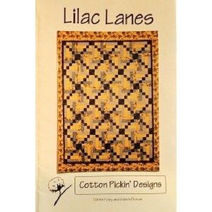 Cotton Pickin' Designs and Leisure Arts - Lilac Lanes Quilt - By Debbie Foley